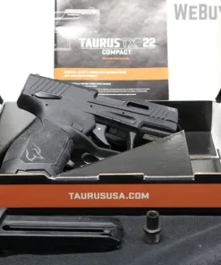 TaurusTX 22 Black 22 Rds T.O.R.O. 22 LR SEMI AUTO PISTOL